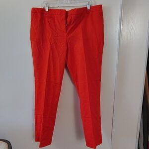 Van Heusen studio slim leg pants red and color size 18